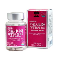 藤黃果&非洲芒果萃取美體錠, 60片, 2件