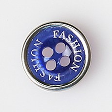 HR大鈕扣 Kona克里 鈕扣 NO44 11mm, 混合顏色, 12個