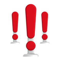 ANTS 3D 汽車裝飾品 3入, 感嘆號