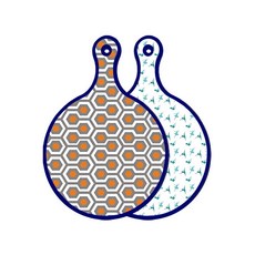 印花雙面圓形砧板, 芭蕾舞, 1入