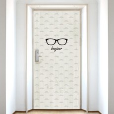 復古風格VDS 97玄關門壁紙, 象牙