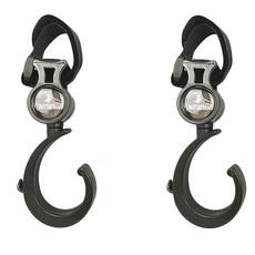 유니마망 유모차 가방걸이 고강도플라스틱 360도회전, 2개입