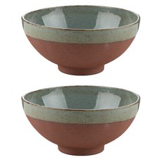 漸層陶瓷碗, 淺豆綠, 2件