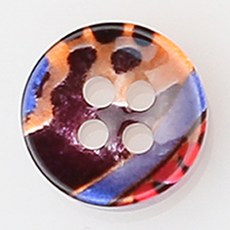 Emberton Dilly 鈕扣 NO27 11mm, 混合顏色, 12個