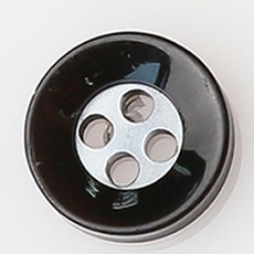 Amberton Dilly 鈕扣 NO1 11mm, 混合顏色, 12個