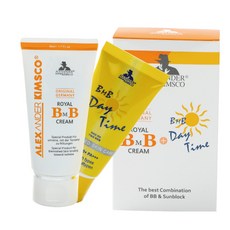 ALEXANDER KIMSCO ROYAL保濕BB霜 50ml+日用肌膚護理防曬霜 SPF50 50ml, 1套