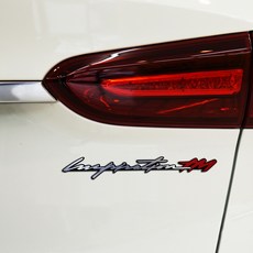 그리븐 차량용 튜닝 엠블럼 30277, 싼타페 TM 인스퍼레이션, 레드