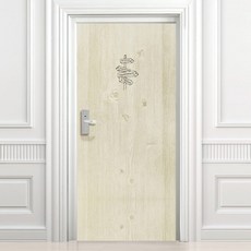 Designsoopul 布什前門板復古風格 VDS 129 優質木木板紙, 淺褐色的