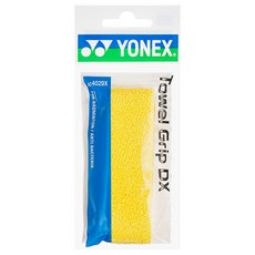 요넥스 배드민턴 타올 그립 AC-402DX, 옐로우