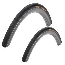 VELOTTO Champion Speed Clincher 折疊自行車輪胎黑+黑皮, 1套