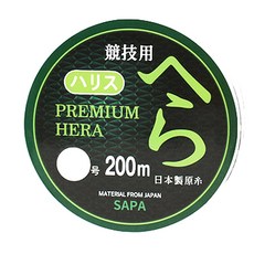 SAPA 高級Hera系列 釣魚子線 200m, 單一顏色