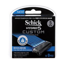 Schick 舒適牌 舒適刮鬍刀刀片, 8件, 1個