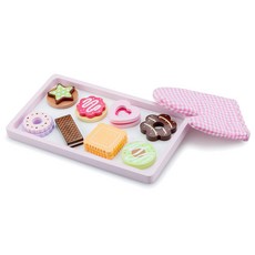 뉴클래식토이즈 달콤한 간식세트와 오븐 장갑 소꿉놀이 10p 세트, 혼합 색상, 1개