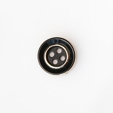 HR大鈕扣 玫瑰金鈕扣 NO4 13mm, 混合顏色, 12入
