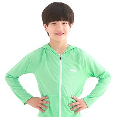 HOOG 兒童沙灘裝網眼拉鍊 RBL517