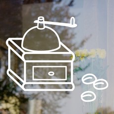 設計樹叢 圖形貼紙 大圖示 64, 白色