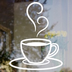 森林圖案貼紙 大圖示 77, 白色