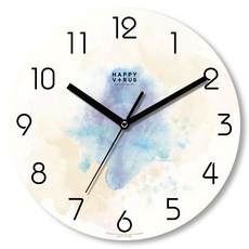 HAPPYVIRUS 무소음 오픈형 벽시계, 5045
