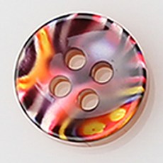 HR大鈕扣 Riga 鈕扣 NO22 11mm, 混合顏色, 12個