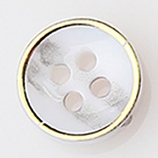 HR大鈕扣 Liga 鈕扣 NO19 11mm, 混合顏色, 12個