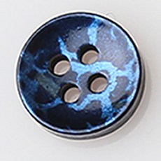 HR大鈕扣 Riga 鈕扣 NO33 11mm, 混合顏色, 12個