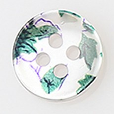 HR大鈕扣 Liga 鈕扣 NO26 11mm, 混合顏色, 12個