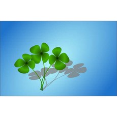 유브이디에스 아트보드 주방시트지 네잎클로버, 1개