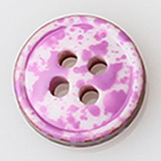 HR大鈕扣 Liga 鈕扣 NO3 11mm, 混合顏色, 12個