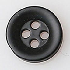 HR大鈕扣 Liga 鈕扣 NO8 11mm, 單一顏色, 12個