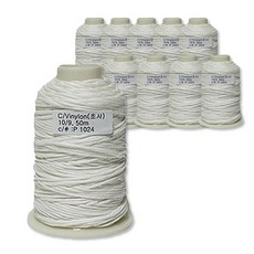 時尚焦點 超細紗 10S/9 10入, 1024, 50m