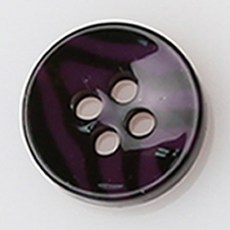 HR大鈕扣 Liga 鈕扣 NO20 11mm, 混合顏色, 12個