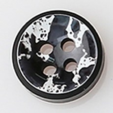 HR大鈕扣 Riga 鈕扣 NO21 11mm, 混色, 12個