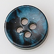 HR大鈕扣 Liga 鈕扣 NO11 11mm, 混合顏色, 12個