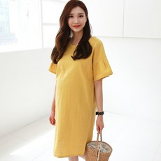 BONBONSTORY 可愛亞麻孕婦裝