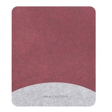 GT GLOBAL Alcantara Season 2 手腕保護鼠標墊, 勃艮第香檳, 1個