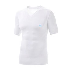 FITNUS 男款素色V領短袖T恤