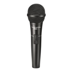 오디오테크니카 보컬 및 라이브용 유선마이크 블랙, PRO41