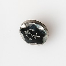 HR大鈕扣 馬納瓜 NO2 鈕扣 13mm, 混合顏色, 12個