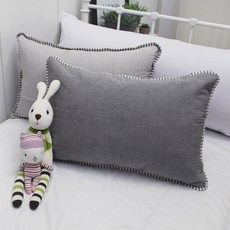 BED&DECO 自然暈染絎縫枕頭套