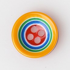 HR大鈕扣 瑪那瓜 NO46 鈕扣 13mm, 混合顏色, 12個