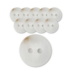 時尚焦點 Agora鈕扣 35mm, WT, 10個
