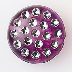 HR大鈕扣 羅佐鈕扣 NO47 13mm, 混合顏色, 12個