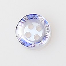 HR大鈕扣 Riga鈕扣 NO49 11mm, 混合顏色, 12個