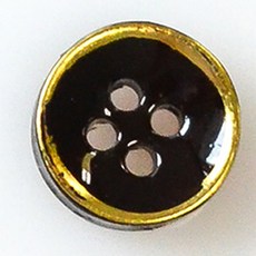 HR大鈕扣 馬塞魯 NO4 鈕扣 11mm, 混合顏色, 12個