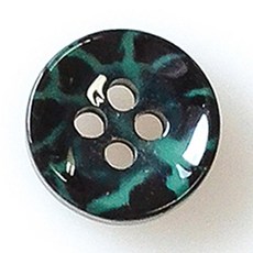 HR大鈕扣 馬塞魯 NO48 鈕扣 11mm, 混合顏色, 12個