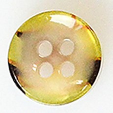 HR大鈕扣 馬塞魯 NO18 鈕扣 11mm, 混合顏色, 12個