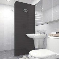 디자인수풀 샤워 윈도우 시트지 북유럽스타일 SW782, 혼합 색상