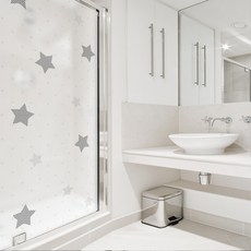 디자인수풀 샤워 윈도우 시트지 북유럽스타일 SW778, 혼합 색상