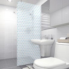 Design Soopul 北歐風格淋浴窗貼 SW769, 混合顏色