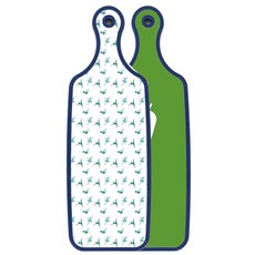 Roem Design 藍色版 盛盤雙面砧板 蔬菜綠, 芭蕾, 1個